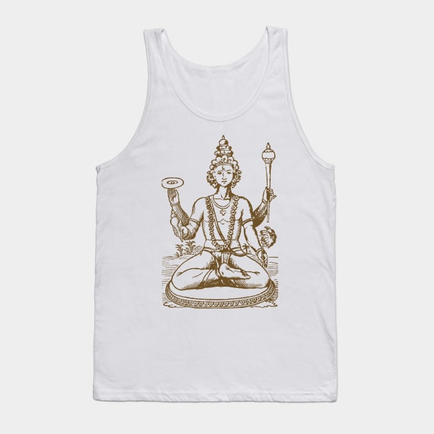 Vishnu Indian Deity - God Tank Top by Wear Your Story